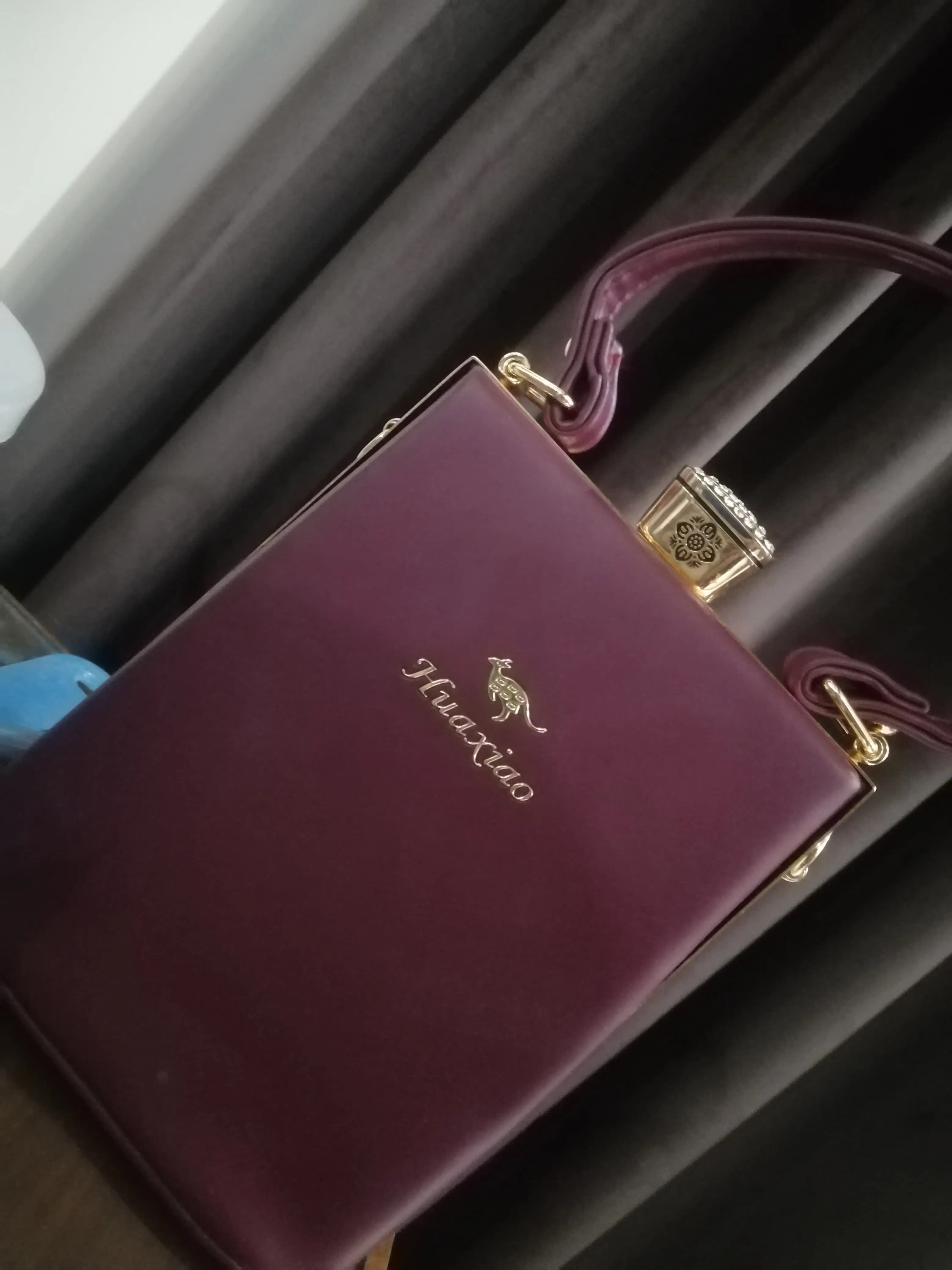 Hira with her Elixir handbag