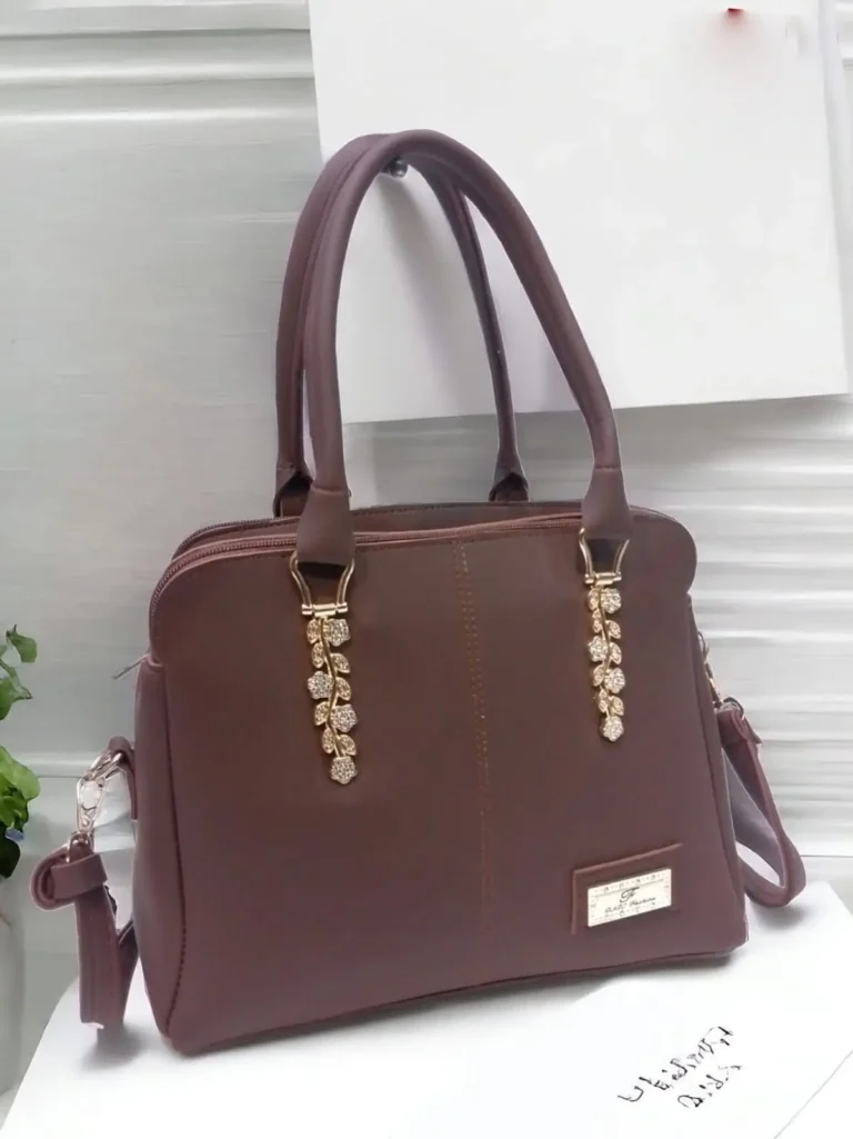 shoulder bags - dark brown - rtw creation - elixir bags - handbags