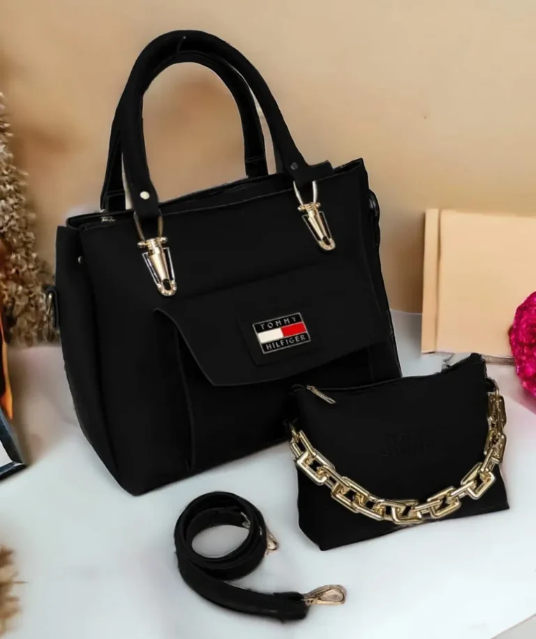 tote bags - black - elixir bags - handbags pakistan