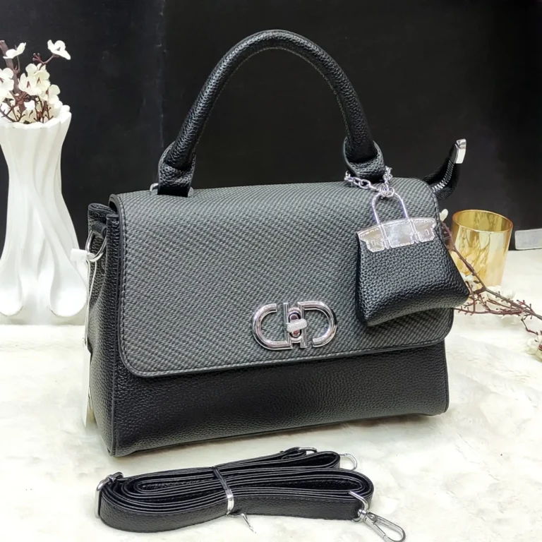 elixir bags - imported handbags - shoulder bag - black (1)